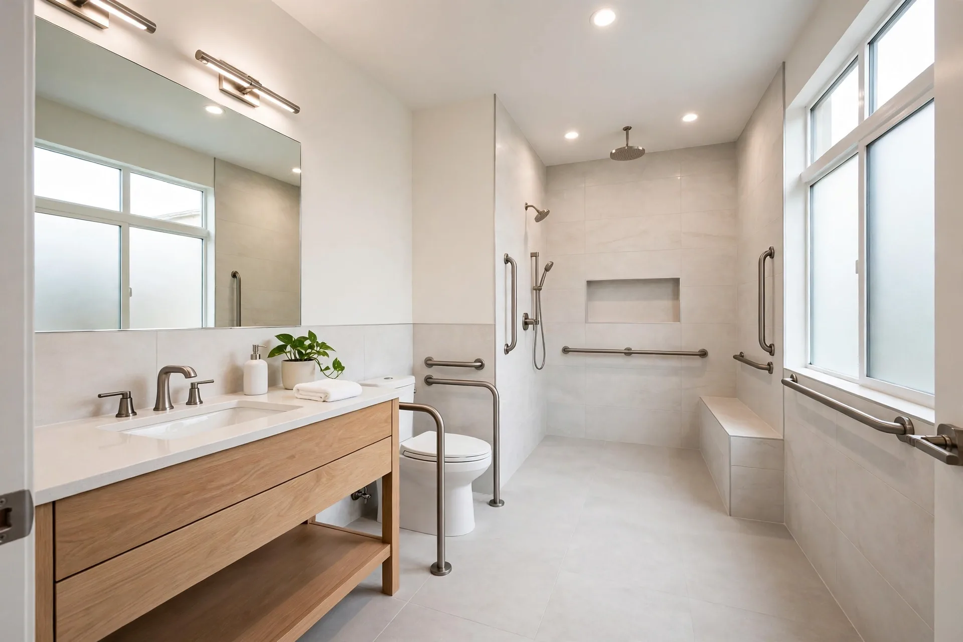Accessible Bathroom Remodeling —  Accessible Bathroom Remodeling in Fairwood by Bowie Bathroom Remodeling Company