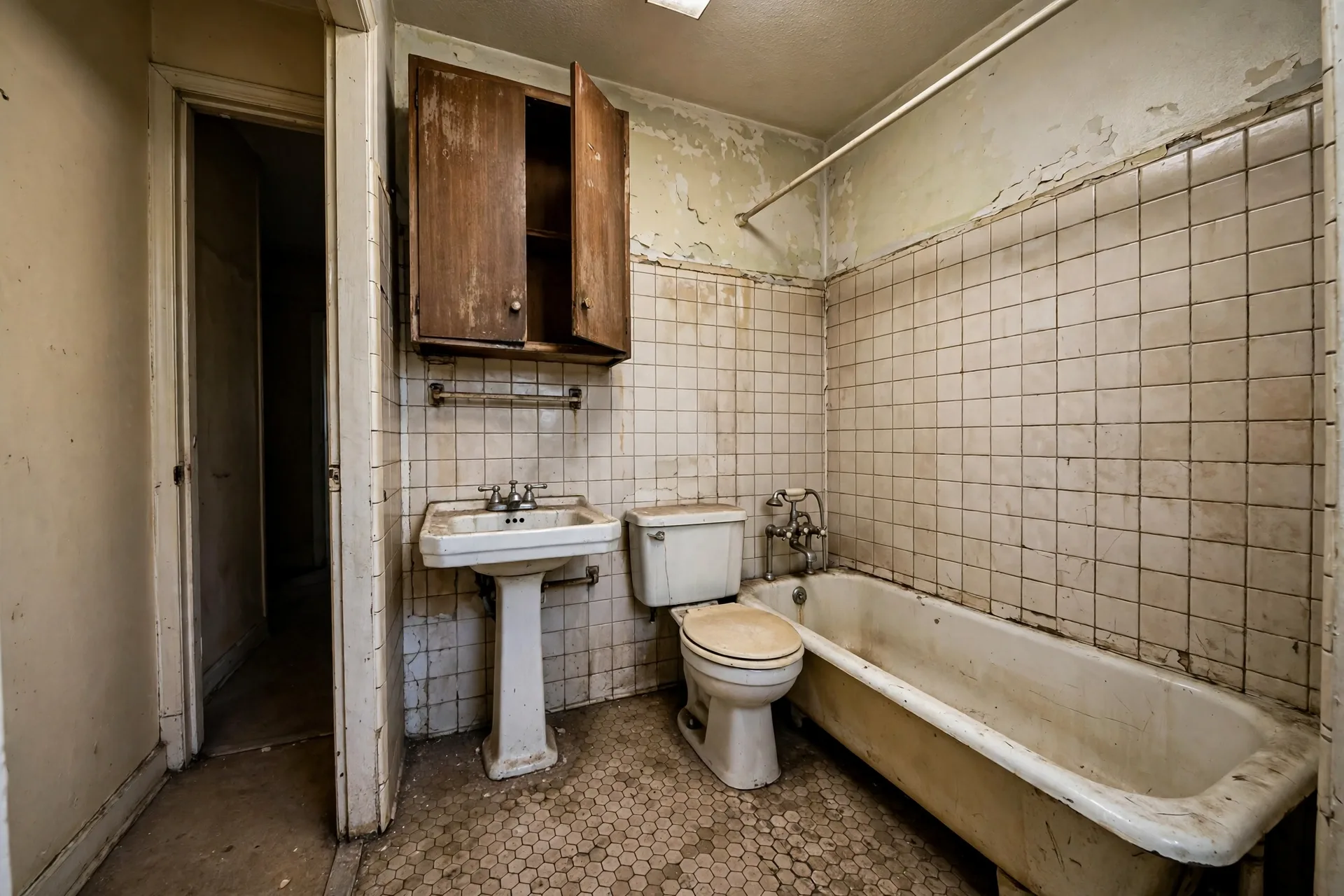 Before photo, Accessible Bathroom Remodeling in Fairwood, by Bowie Bathroom Remodeling Company