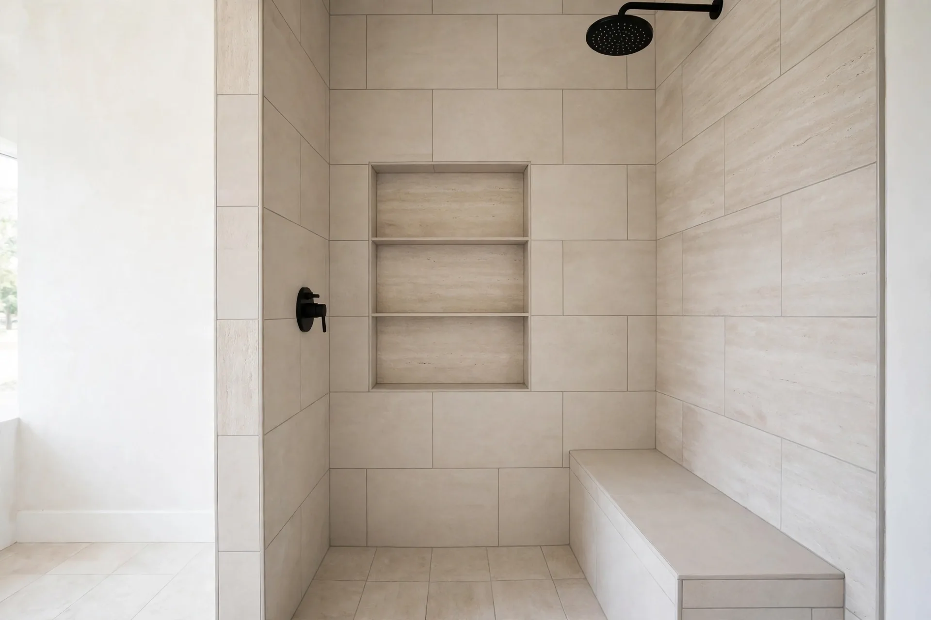 Shower Remodeling —  Shower Remodel in Mitchellville by Bowie Bathroom Remodeling Company