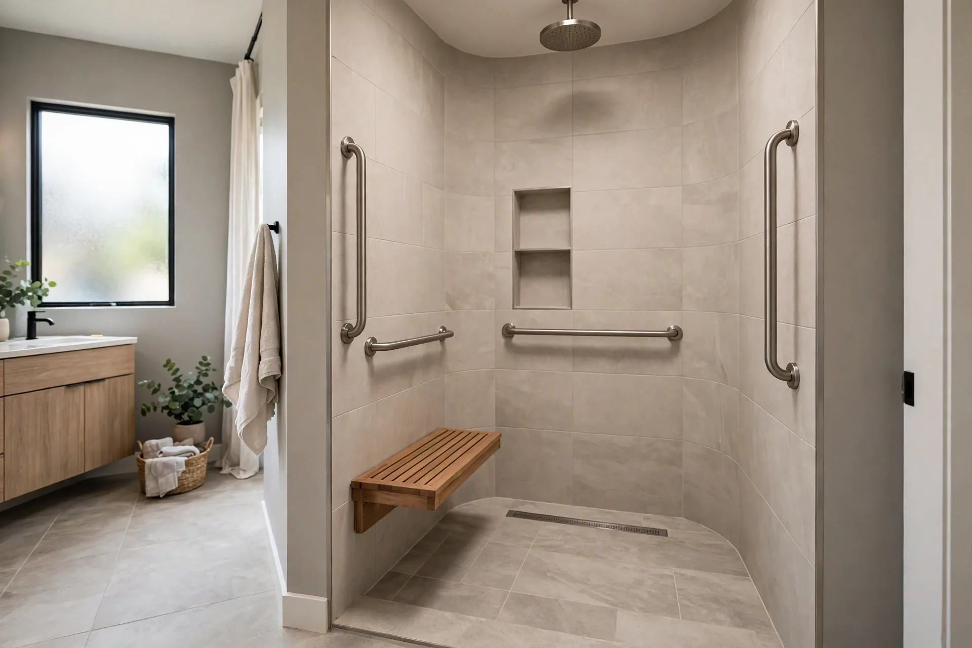 Walk In Shower Installation —  Walk In Shower Installation in Tulip Grove by Bowie Bathroom Remodeling Company